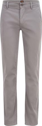 HUGO BOSS Mens Hbo Chino Slim Trousers, Fit in Dark Grey 027 - Size 31W/34L