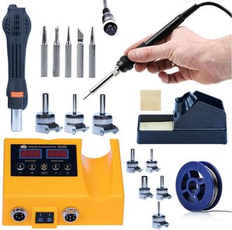 OEM Kit De Inicio De Soldadura De Estaci&oacute;n De Soldadura Oh660 2 En 1 5