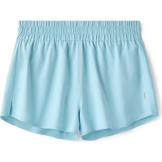 Rhone Mirage 3-Inch Lined Recycled Polyester Running Shorts in Pool Blue at Nordstrom, Size Xx-Large