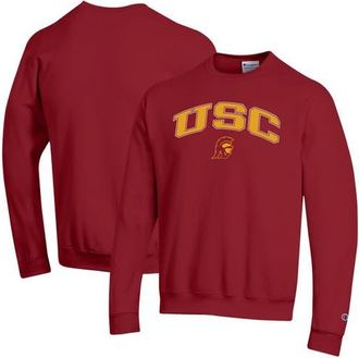 Champion Mens Champion Cardinal USC Trojans Arch Over Logo Pullover Sweatshirt at Nordstrom, Size Large