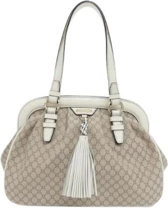 Celine Borsa tote in tela e pelle Pre-owned - - Pre-owned - Donna - Beige - ONE SIZE