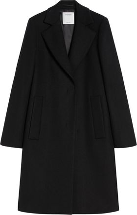 Sportmax Black Wool Coat