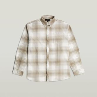 G-Star Oversized Buttondown Overhemd - Beige - Heren