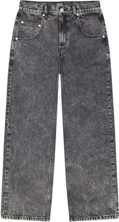 Wesc Jay Wide Leg Jeans in Washed Black at Nordstrom Rack, Size 32 X 32