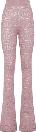 Philipp Plein Flare Broek Monogram