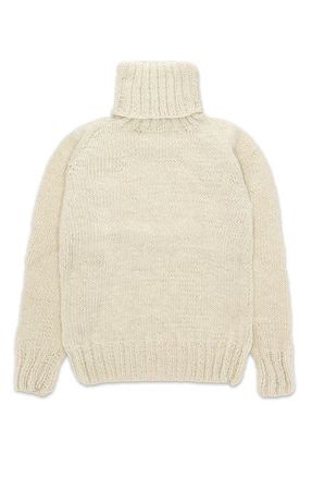 Fortela Merino Wool Turtleneck Pullover in Ivory at Nordstrom, Size X-Large Eu