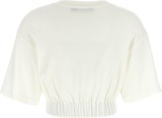 Dolce & Gabbana Womens White Cotton T-Shirt
