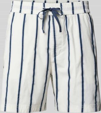 Boss Orange by Hugo Boss BOSS Orange Bermudas mit Eingrifftaschen Modell Sandrew in Offwhite, Gr&ouml;&szlig;e XXL