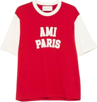Ami Mujer, Camisetas, Rojo, Talla: XS