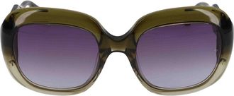 Scotch & Soda 7035 552 Womens Sunglasses Green Size 54