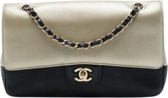 Chanel Borsa a spalla classica con doppio risvolto Pre-owned - - Pre-owned - Donna - Giallo - ONE SIZE
