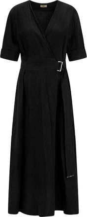 Herno Kleedjes, Dames, Zwart, XL, Maxi Kleedjes