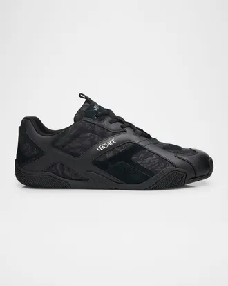 スニーカー VERSACE Men Sneakers Black 10167111A11861 1B000 Versace Black Sneakers | italist
