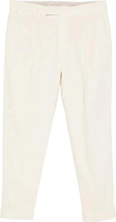 Pantaloni Torino Pantalones de Pinzas Rectos - Trousers - Hombre - Blanco - S