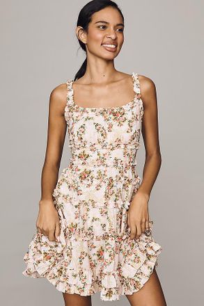 Mac Duggal A-Line Ruffle Dress