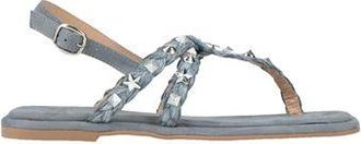 Alma Blue FOOTWEAR - Thong sandals on YOOX.COM