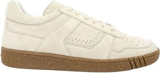 Bally Weky 6303319 Mens Dusty White Suede Leather Sneaker