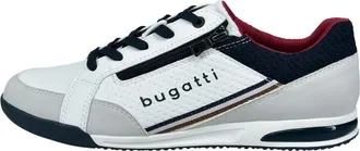 Bugatti Hombre, Zapatos, Blanco, Talla: 44 EU
