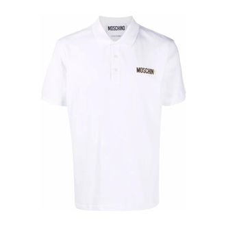 Moschino Heren, Tops, Wit, Maat: L Katoen