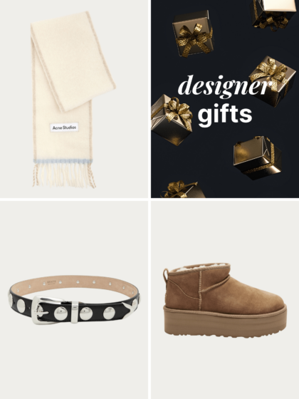 The best in designer Christmas gifts