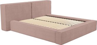 Vente-Unique Canap&eacute; abatible 180 x 200 cm - Pana - Rosa - TIMANO de Pascal Morabito