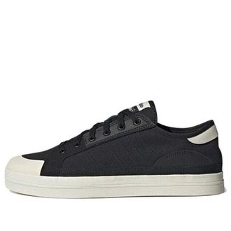 adidas neo City Canvas Black White HQ6526