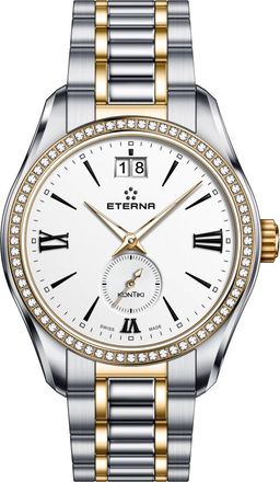 Eterna Accessoires, Heren, Grijs, ONE Size, Kon Tiki Quartz Horloge