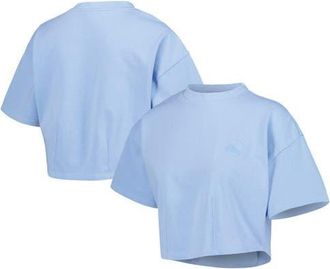 Lusso Mens Lusso Light Blue Golden State Warriors Nola Faded Tonal Cropped T-Shirt at Nordstrom, Size X-Large