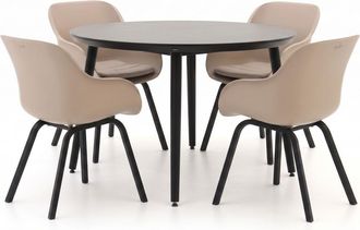 Hartman Hartman Le Soleil Element/Sophie Studio &oslash;128cm dining tuinset 5-delig