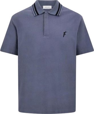 Ferragamo Hombre, Camisetas, Azul, Talla: S