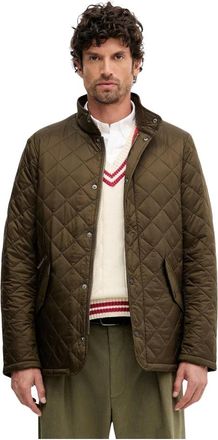 Barbour Flyweight Chelsea Quilted Jacket - Heren - Zomerjassen - Groen - L - Leer - Jassen