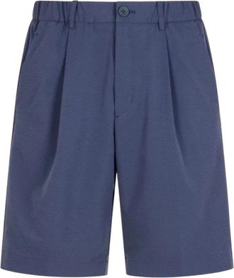 Herno Casual Shorts - Heren - Korte Broeken - Blauw - L - Korte Broeken