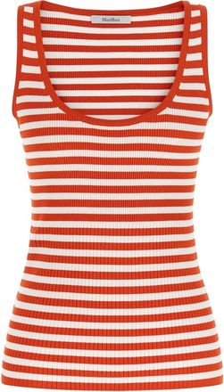 Max Mara Mxm Ghiro Top - Dames - Tops zonder mouwen - Rood - XS - Tops