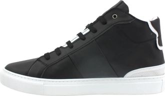 Guess Sneakers - Heren - Sneakers - Zwart - 45 EU - Leer - Schoenen