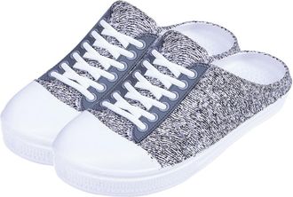 PartyKindom Supple-soled Women Slippers Lightweight Non-slip Breathable Summer Flat Sandals with Hollow Design for Garden Beach Pool Use Comfortable Everyday Wear