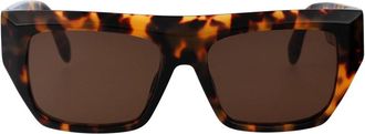 Palm Angels Stijlvolle Zonnebril - Dames - Zonnebrillen - Bruin - ONE Size - Accessoires