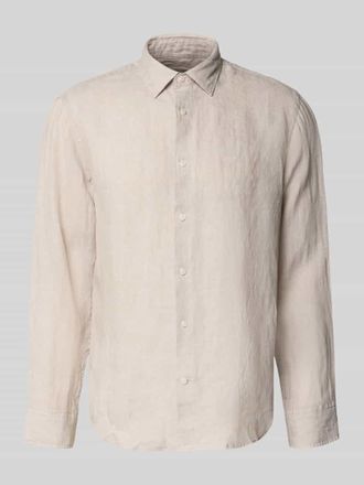 Selected Regular Fit Freizeithemd aus reinem Leinen Modell REGKYLIAN in Sand, Gr&ouml;&szlig;e XXL