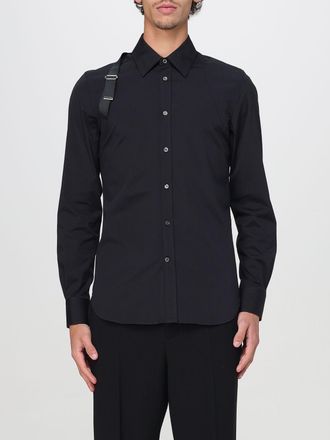 Alexander McQueen Camicia McQueen in cotone con fettuccia