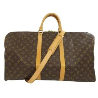 Louis Vuitton Pre-owned Weekend Bags, female, Brown, Size: ONE SIZE Pre-owned Boston Bag