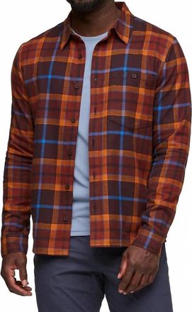 Cotopaxi Quedo Flannel Shirt In Coffee Plaid