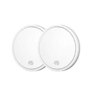 OEM Detector De Humo, Bater&iacute;a Con Una Duraci&oacute;n De 10 A&ntilde;os, Alarma De 85 Db, Paquete De 2 Unidades
