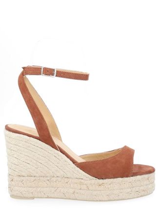 Castaner Brook/8ed/007 Ovine Leather Wedge Sandals