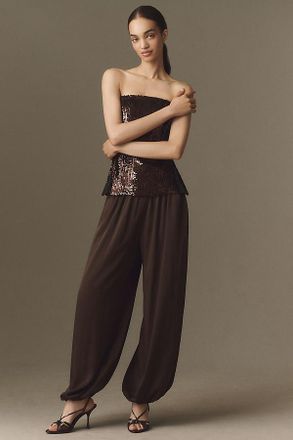 Bardot Nikola Satin Balloon Pants