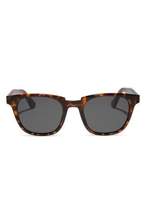 DIFF Eyewear Grayson 51mm Square Sunglasses in Dark Tortoise at Nordstrom Rack