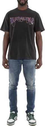 Bluemarble Mardi Gras Print T-Shirt