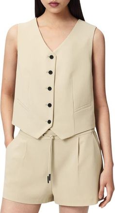 AllSaints Aleida Lightweight Vest in Haze at Nordstrom, Size 10 Us