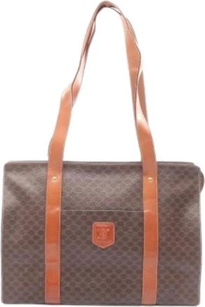 Celine Pre-owned Tote Bags, female, Brown, Size: ONE SIZE Pre-owned Vintage Tote Bag