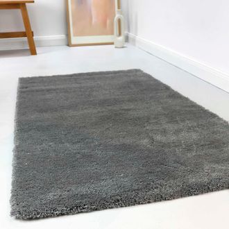 Esprit Hochflor-Teppich »Relaxx ESP-4150« rechteckig 25 mm Höhe Wohnzimmer, sehr grosse Farbauswahl, weicher dichter Hochflor