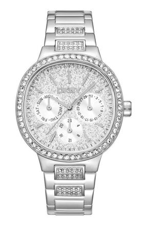 DKNY L 084 Bracelet Watch in Silver at Nordstrom