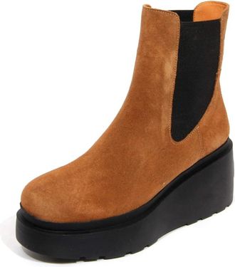Caf&egrave;noir C1 Hb 6060 M017 Beatles Suede Chelsea Boot - Dames - Chelseaboots - Bruin - 39 EU - Leer - Schoenen